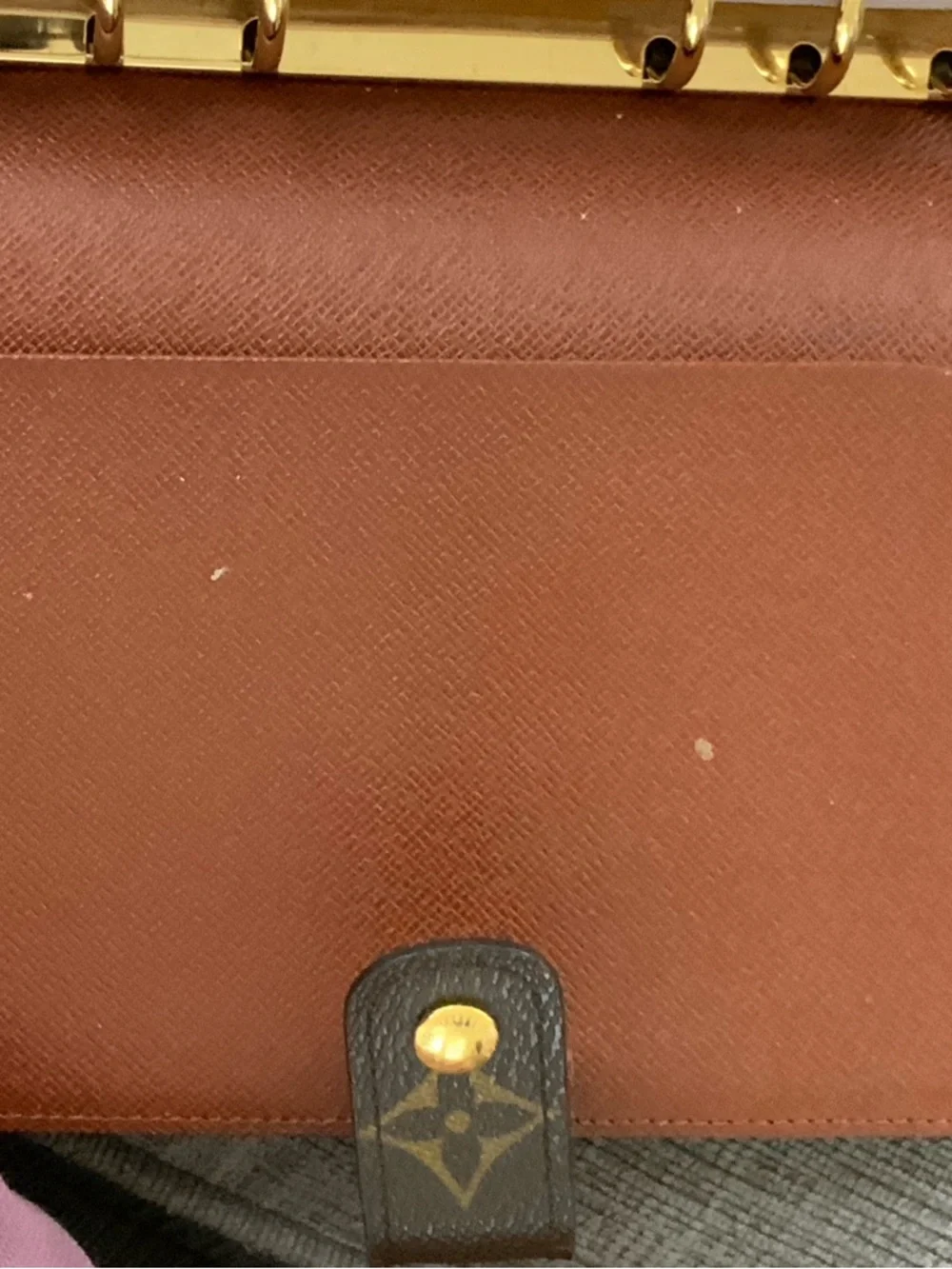Louis Vuitton Medium Monogram Canvas Agenda Case